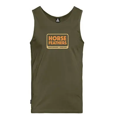 HORSEFEATHERS Tílko Millennium - burnt olive GREEN