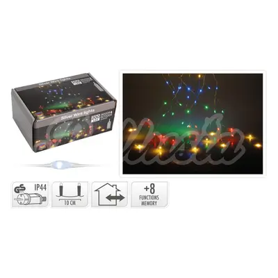 Bellusia Vánoční osvětlení Svazek Micro 200 LED Multicolor