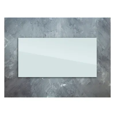 Skleněný infračervený topný panel GLASS 700W Bílý | 120x60 cm | WiFi termostat | Výhřevnost 12.5