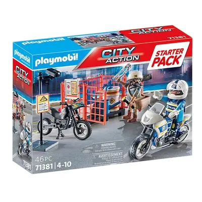 Playmobil Playmobil 71381 Starter pack Policie