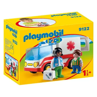 Playmobil Playmobil 9122 Sanitka s posádkou (1.2.3)