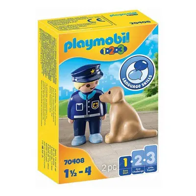 Playmobil Playmobil 70408 Policista se psem