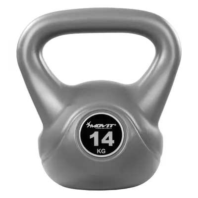 Kettlebell činka MOVIT 1 kg | šedá