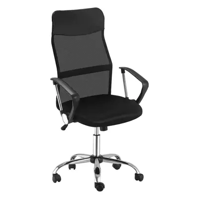 HOMCOM Ergonomická kancelářská židle 63 x 65 x 109-119 cm | černá