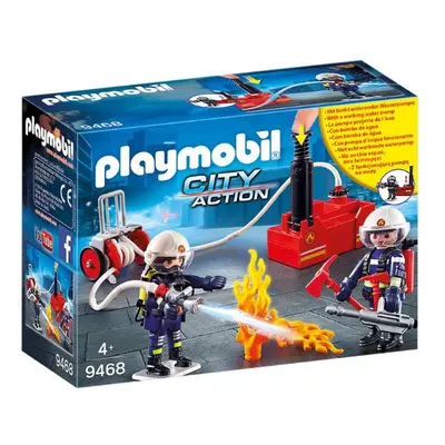 Playmobil Playmobil 9468 Hasiči s čerpadlem a vodní pumpou