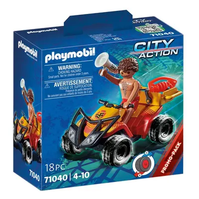 Playmobil Playmobil 71040 Záchranářská rychlostní čtyřkolka