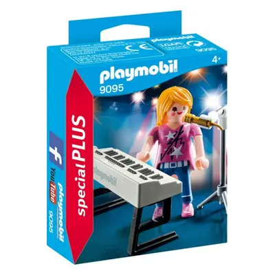 Playmobil Playmobil 9095 Zpěvačka s klávesami