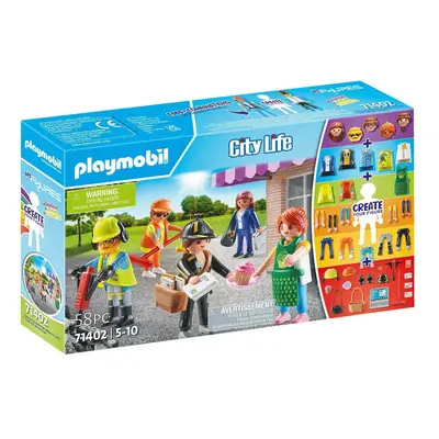 Playmobil Playmobil My Figures 71402 Život ve městě