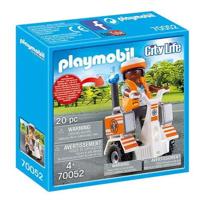 Playmobil Playmobil 70052 Zásahová dvoukolka záchranářů se světly