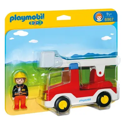 Playmobil Playmobil 6967 Hasičské auto (1.2.3)