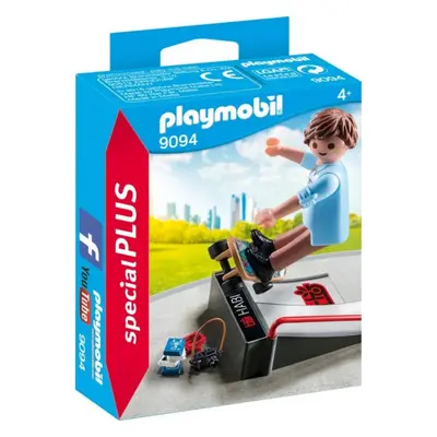 Playmobil Playmobil 9094 Skejťák s rampou