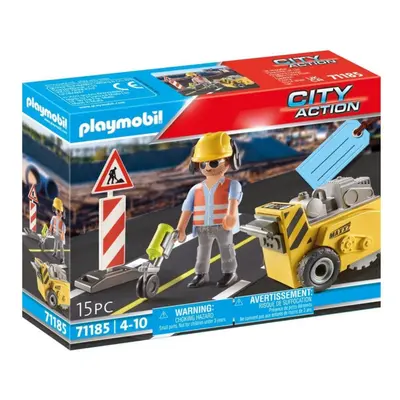 Playmobil Playmobil 71185 Stavební dělník s frézou