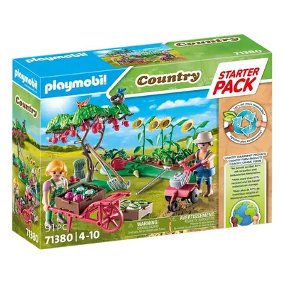 Playmobil Playmobil 71380 Starter Pack Farmářská zeleninová zahrada