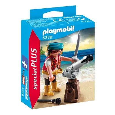 Playmobil Playmobil 5378 Pirát s kanónem