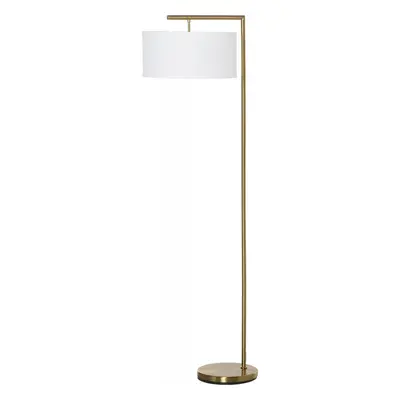 HOMCOM Stojací lampa 47x37x153 cm | bílá+zlatá