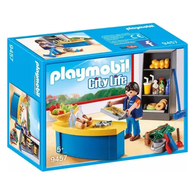 Playmobil Playmobil 9457 Školník a stánek s občerstvením