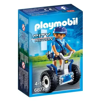 Playmobil Playmobil 6877 Policistka na segway