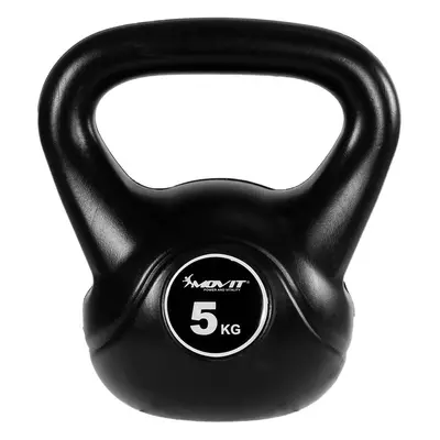 MOVIT Kettlebell plast/beton 5 kg