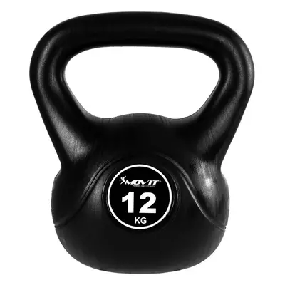 MOVIT Kettlebell činka plast/beton 12 kg