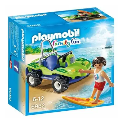 Playmobil Playmobil 6982 Surfař s plážovou buginou