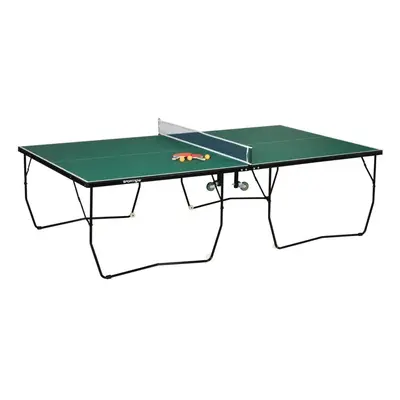 SPORTNOW Stůl na stolní tenis 274x152,5x76 cm | zelený