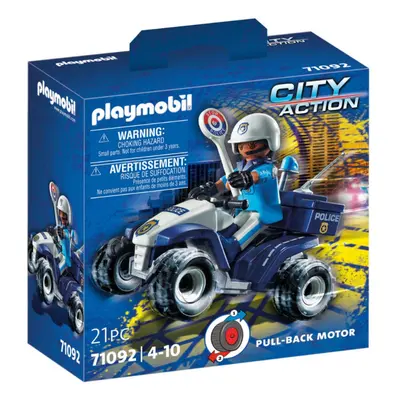 Playmobil Playmobil 71092 Policejní rychlostní čtyřkolka