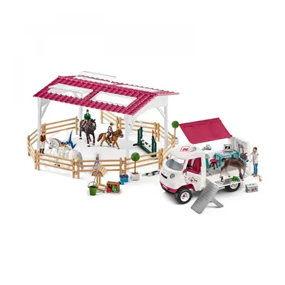 Schleich Schleich 72121 Mobilní veterinární klinika v jezdecké škole