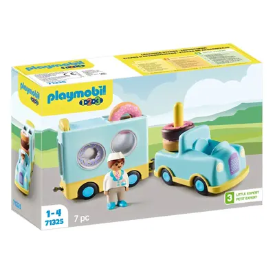 Playmobil Playmobil 71325 Bláznivý Donut Truck s funkcí ukládání a třídění