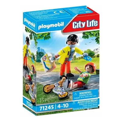 Playmobil Playmobil 71245 Záchranář s pacientem