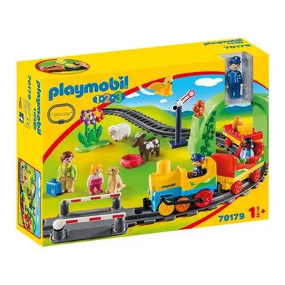 Playmobil Playmobil 1.2.3 70179 Moje první železniční dráha