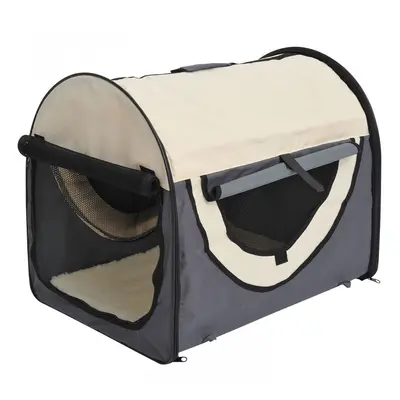 Goleto Přepravní box pro psy 70 x 51 x 59 cm | šedý