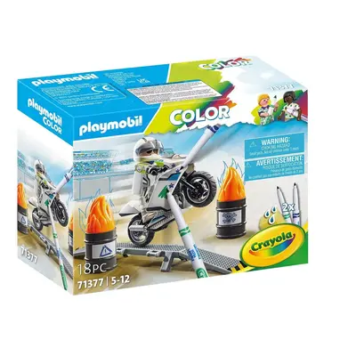 Playmobil Playmobil Color 71377 Silniční motorka