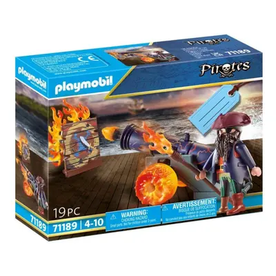 Playmobil Playmobil 71189 Pirát s dělem