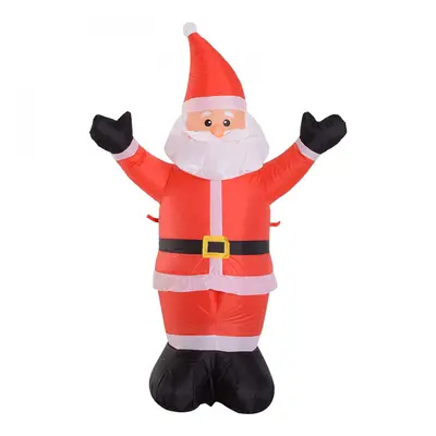 Goleto Nafukovací Santa Claus s LED osvětlením 120 cm