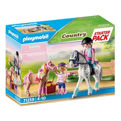 Playmobil Playmobil 71259 Starter Pack Péče o koně