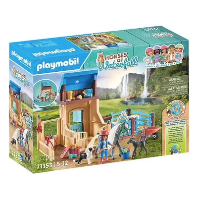 Playmobil Playmobil Horses of Waterfall 71353 Amelia & Whisper s boxem pro koně