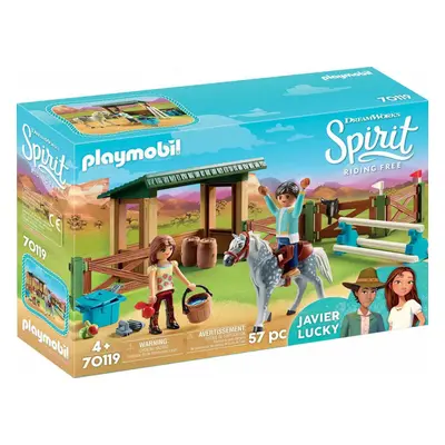 Playmobil Playmobil 70119 Jízdárna s Luky a Javierem