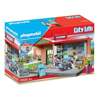 Playmobil Playmobil 70320 Přenosný obchod s potravinami