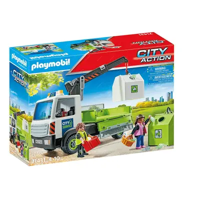 Playmobil Playmobil 71431 Vůz na přepravu skla s kontejnerem