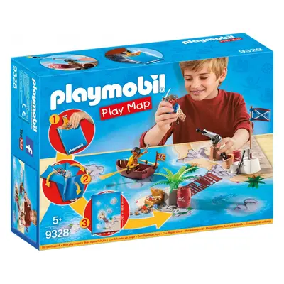 Playmobil Playmobil 9328 Play Map hrací podložka PIRÁTI