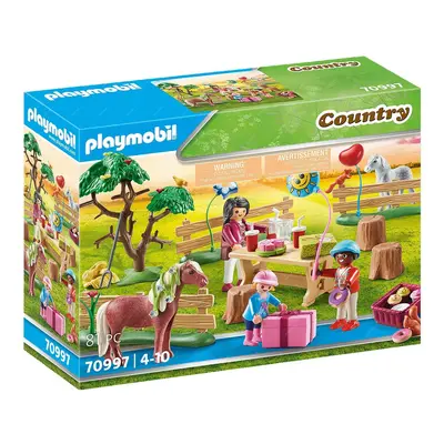 Playmobil Playmobil 70997 Oslava narozenin na farmě s poníky