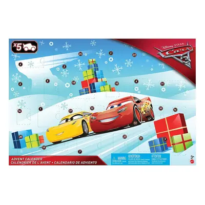 Mattel Adventní kalendář Cars Disney 2017