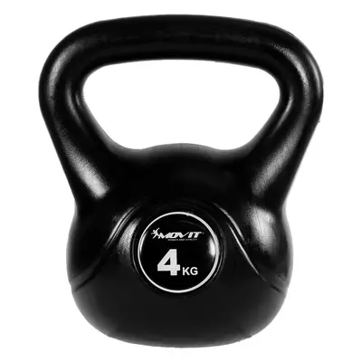 MOVIT Kettlebell plast/beton 4 kg