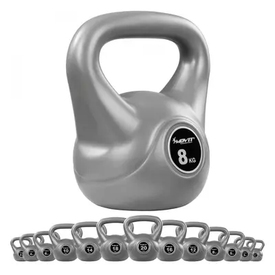 Kettlebell činka MOVIT 1 kg | šedá