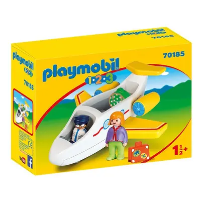 Playmobil Playmobil 1.2.3 70185 Letadlo s pasažérem