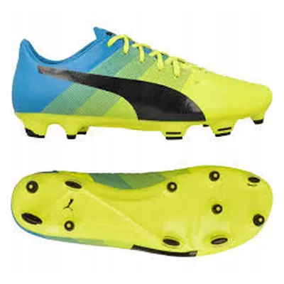 Puma Kopačky lisovky Puma evoPOWER 2.3 FG 10352801 |Yellow-Black-atmc blue| velikost 46,5 (US 12