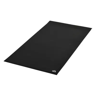 HOMCOM Podložka na podlahu pro fitness zařízení 180x90x0,6cm | černá