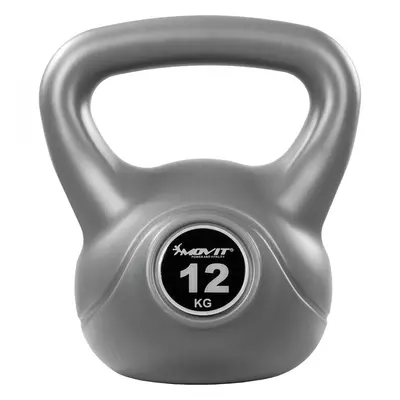 Kettlebell činka MOVIT 1 kg | šedá