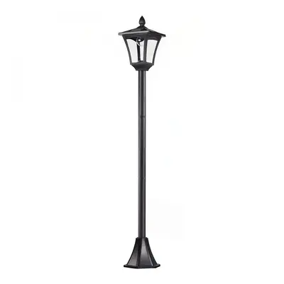 Goleto Zahradní solární lampa 160 cm | černá