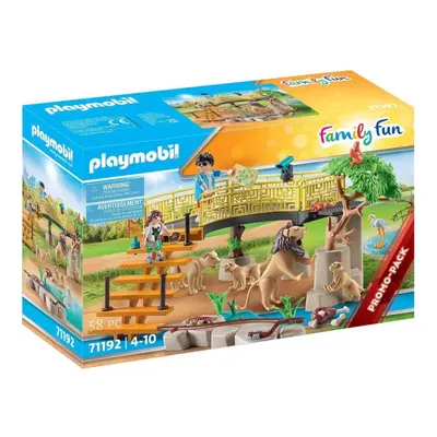 Playmobil Playmobil 71192 Lvi ve venkovním výběhu